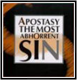 apostasy, falling away