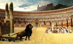 christians in the coliseum