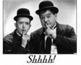 Laurel and Hardy,quiet